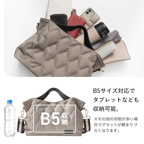 LIZDAYS 2way ナイロン トートバッグ