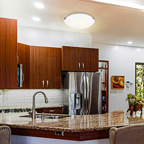 Seagull 7543502-962 Two Light Ceiling Flush Mount,White #TOP1