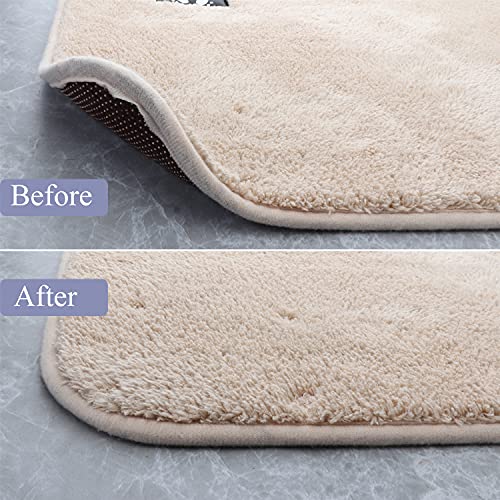 Marsify 10Pack Grippers For Rug, Non Slip Rug Pads Gripper For Hardwood Floors, Anti Slip Carpet Tape For Area Rugs, Anti Curling Rug Non Slip Tape To Keep Your Rug In Place #TOP3