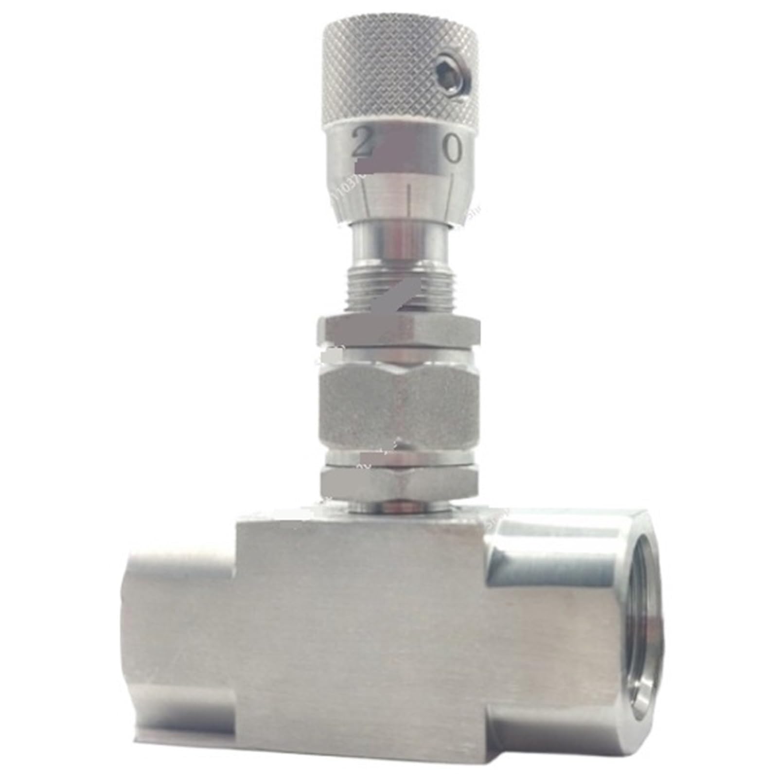 Vanne de régulation de débit micrométrique inox WL11H-320P