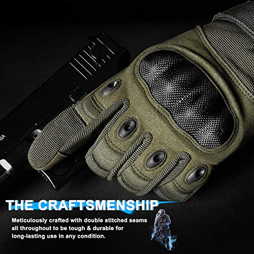 Image of WTACTFUL Tactical Gloves Men Women, Touchscreen Reinforced Palm