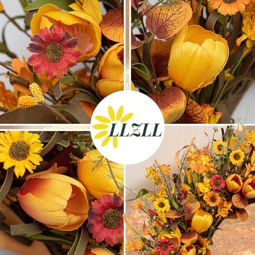 Llzll JX-2358 Fall Wreath 22 Inch Outdoor Fall Wreaths thumb #2