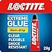Price comparison product image Loctite Extreme Glue Gel, High-Strength Clear Adhesive for Tough Repairs, Bonds Wood, Metal, Glass, Stone & Plastics, Shock & Temperature Resistant, 20g Tube