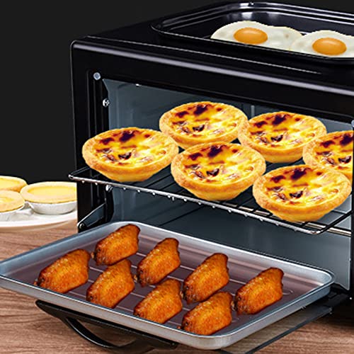 Acesunny 3-in-1 mini-ovens, multifunctionele ontbijtmachine met koffiezetapparaat, grillplaat, ontbijtmachine, toastofen, oven, grillplaat, mini-oven, 9 liter pizzaoven - Afbeelding 8