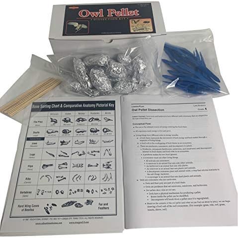 EDUCATIONAL SCIENCE WE ENABLE DISCOVERY Classroom Owl Pellet Kit, 30 Pellets, OP102-30