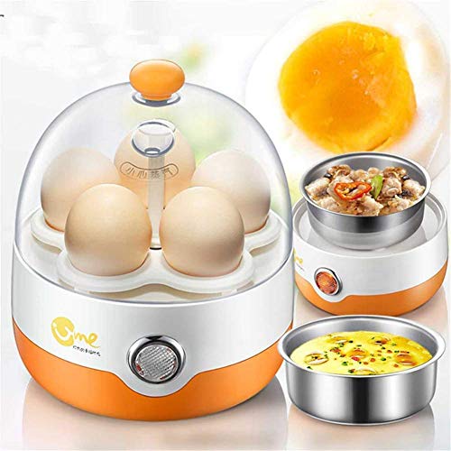 Eierkessel Elektrische Ei Dampfer Multifunktionale Elektrische Elektrische 5 Eier Kesselkocher Edelstahl Teel Automatische Ausschalte Mini Dampfer Poacher Küche Kochen Werkzeug (Farbe: Elternteil) liu – Bild 8