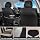 FLORICH Car Seat Covers Full Set, Universal Seat Cover 5 Seats, Automotive Seat Covers with Mesh Leather, Waterproof Car Seat Protector, Breathable Car Seat Cushion for Most Car SUV Truck, Beige - 5