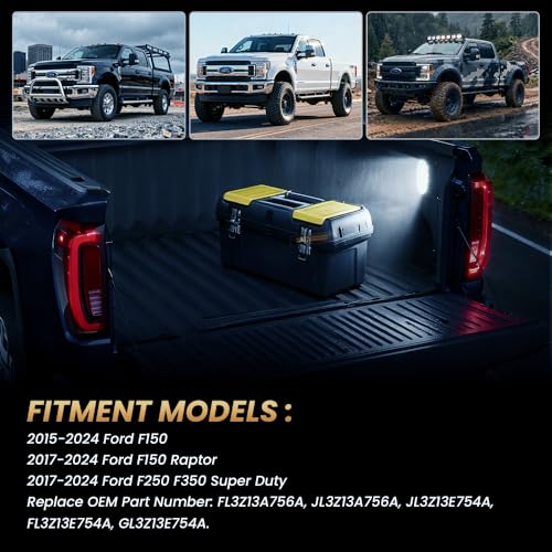Lámpara LED para caja de camioneta D-Lumina, compatible con Ford F150 2015-2025 miniatura 4