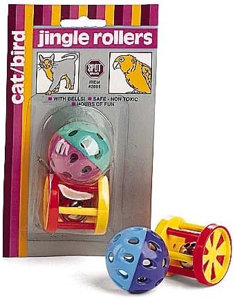 Ethical - Spot Jingle Rollers Toy for Cats & Birds