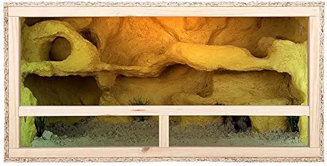 Repiterra Wood Terrarium 100x50x50cm with Side Ventilation & OSB Base