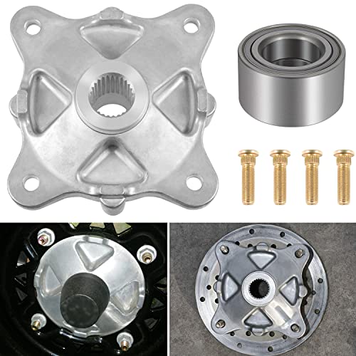 5135113 Rear Wheel Hub Repair Kit 7518378 3514635 for Polaris RZR 570 800 S 800 4 800 Ranger Sportsman 400 450 500 550 570 700 800 X2 ACE SP ETX Touring (with Bearing)