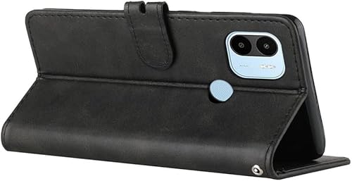 Miniatura 2 de Funda con tapa para Xiaomi Redmi A1+, Redmi A1 Plus Funda tipo cartera con soporte magnético para tarjetero y ranura para tarjetero, diseño retro a