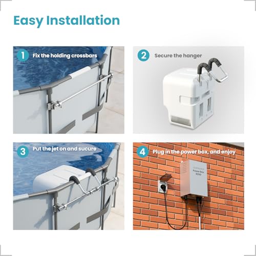 Máquina de Corriente para Piscina Above Ground Frame 3000W miniatura 4