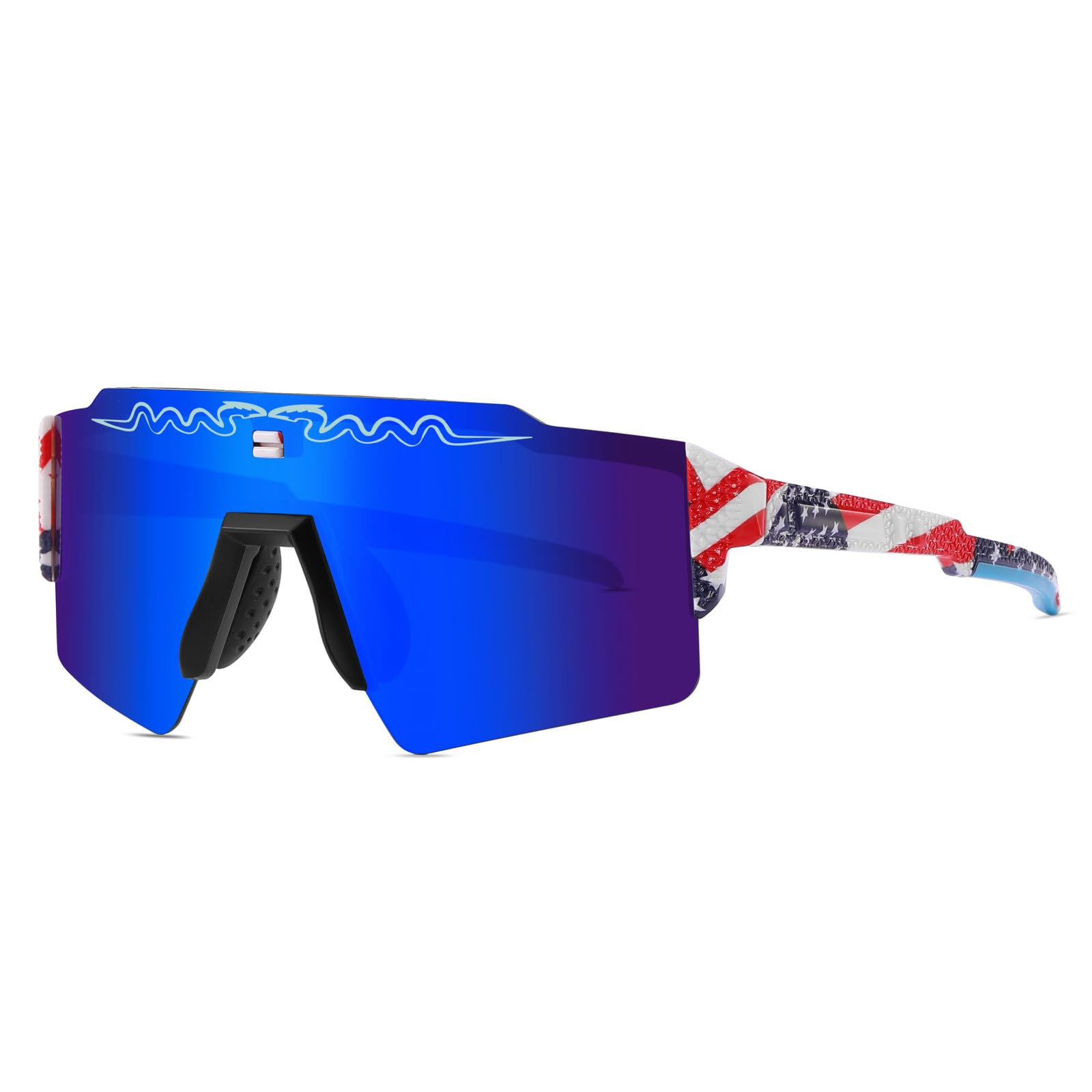 Zwei Größen Radfahren Sonnenbrille UV400 Für Erwachsene Jugend Jungen Mädchen Kinder Männer Frauen Outdoor Baseball Sport Brille, Hy26, Youth