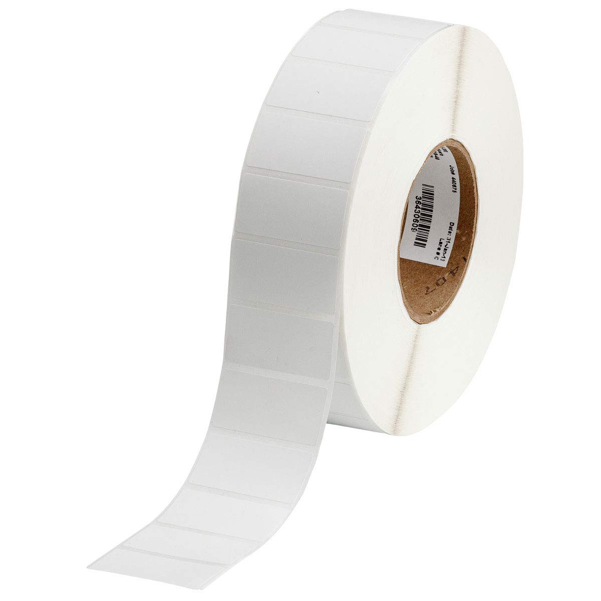 Brady THT-17-402-5.2 2" Width x 1" Height, B-402 Paper, Matte Finish White Thermal Transfer Printable Label (5200 per Roll)