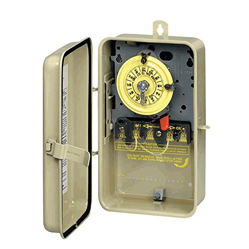 Intermatic T104R3 Metal Time Clock with Case