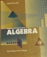 Algebra(Beginning and Intermediate), Math 95&96 0536958505 Book Cover