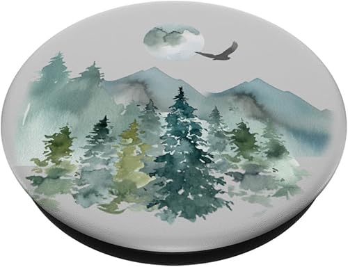 Miniatura 2 de Mountain Scape PopSockets PopGrip agarre intercambiable para teléfonos y tabletas