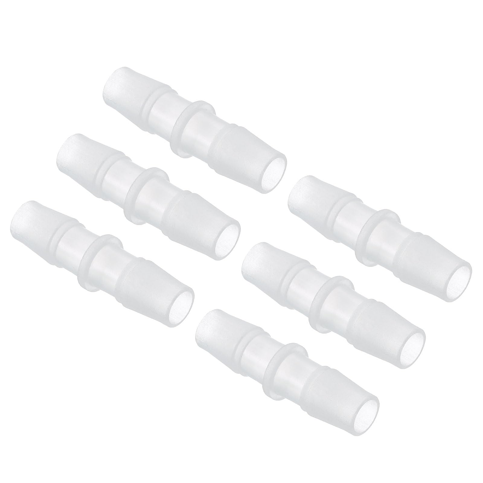 Kozelo Pack of 6 Plastic Hose Barb Fittings 3/8" Hose Barb to 3/8" Fittings — image 1
