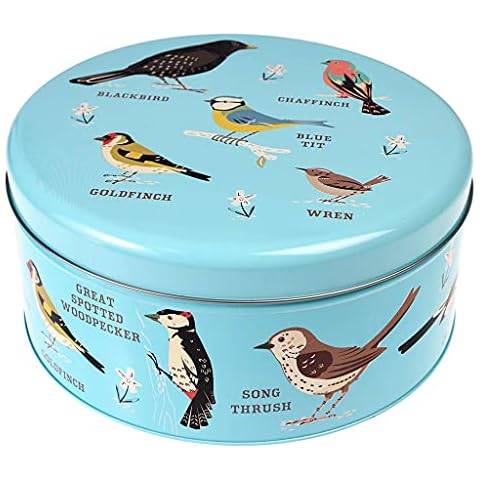 Rex London Garden Birds Round Cake Tin Cover