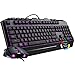 Cooler Master Devastator 3 Gaming Keyboard & Mouse Combo, 7 Color Mode LED Backlit, Media Keys, 4 DPI Settings, Model:SGB-3000-KKMF1-US