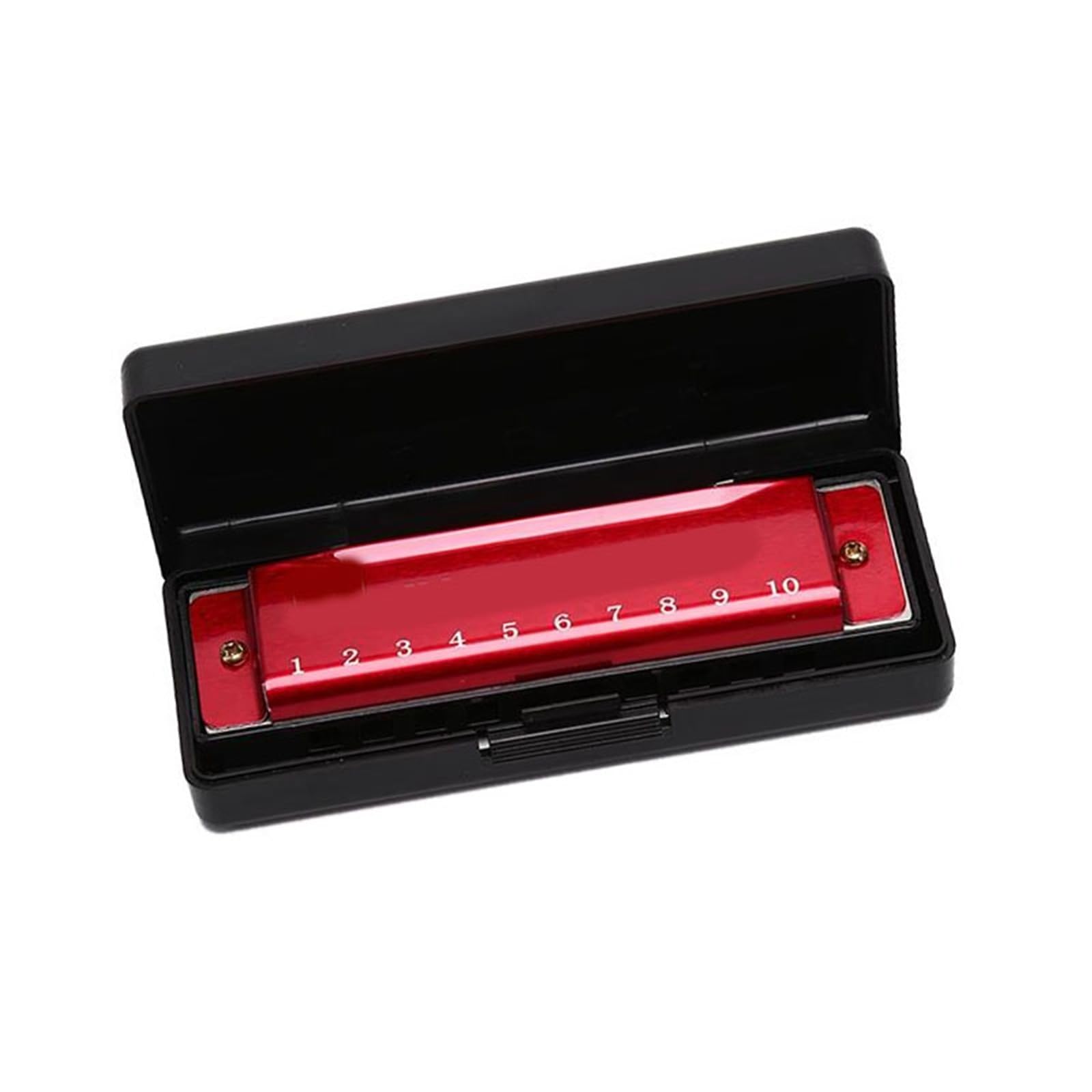 Harmonijka Dorosłych 10 otworowa Harmonijka Odpowiednia Dla Początkujących I Nauczycieli(Red)
