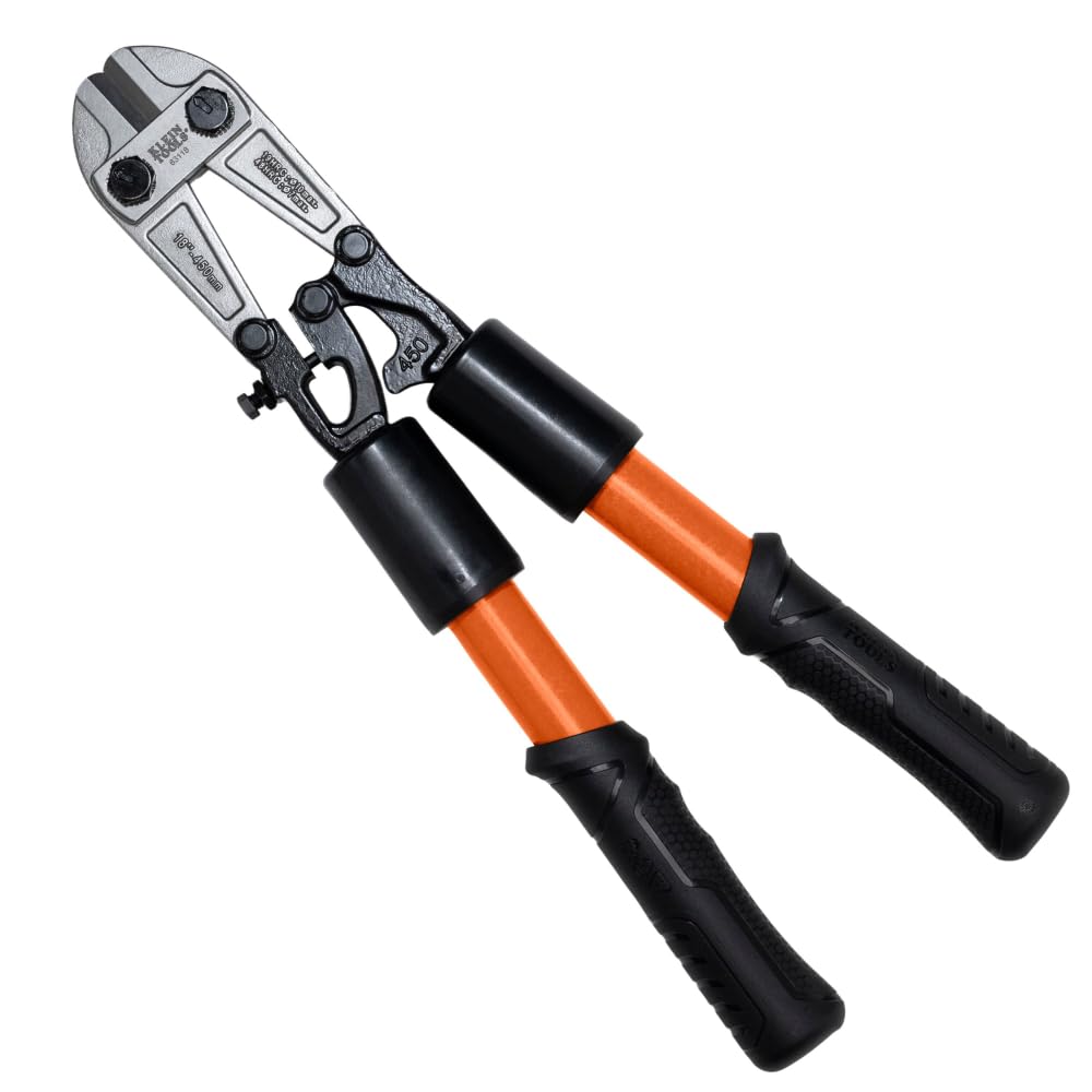 Klein Tools 63118 Bolt Cutter, Fiberglass Handle, 18-Inch - Amazon.com