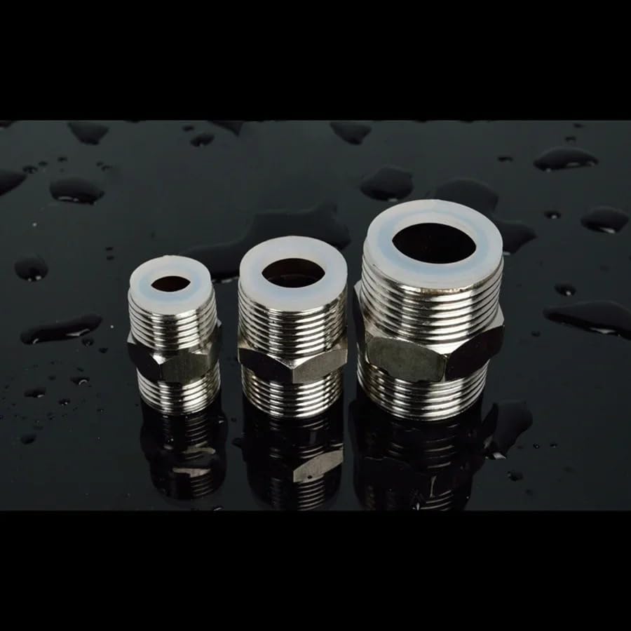DN8/10/15/20/25/32/40 Silicone Gasket Flat Sealing Washer Spacer For 1/4" 3/8" 1/2" 3/4" 1" 1-1/4" 1-1/2" NPT Fitting NWPNLXEA(DN50 42x56x3mm,50 PCS)
