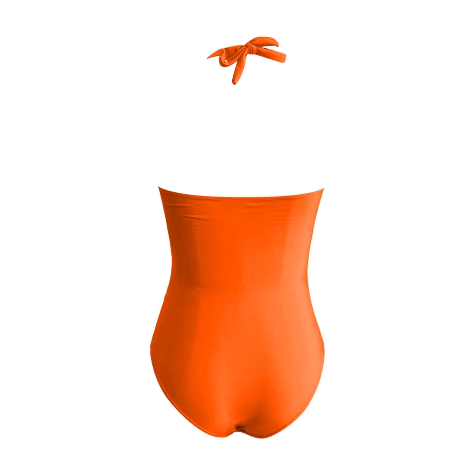 Generico Costume Intero Donna Curvy Mare Contenitivo - Costumi Donna Interi Modellante Pancia Contenitivi Scollo A V Vita Alta Elegante con Ferretto Push Up Modellanti Coppe Costumi da Bagno