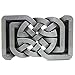 MASOP Square Keltic Celtic Knot Belts Buckle Rectangle Vintage Medieval Gifts