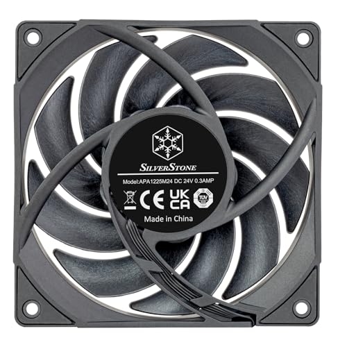 Image of Silverstone Technology FHS120 24V - 24V 120mm High-Performance PWM Industrial Fan with Powerful 110 CFM Airflow, SST-FHS120-24V