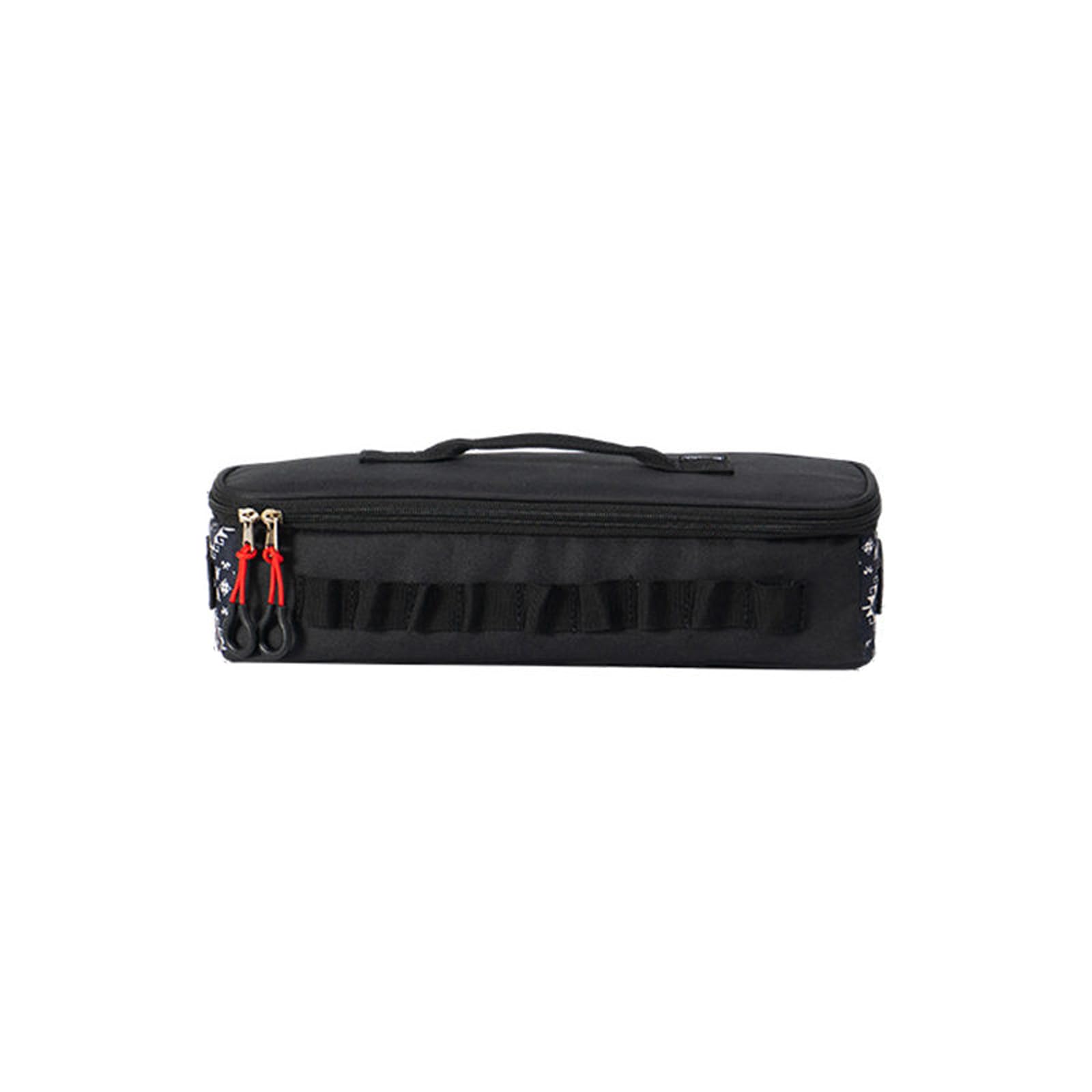 Zeiwohndc Camping Table Side Storage Bag with Multiple Compartments for Gear Organization Outdoor Storage Bag for Outdoor Meal
