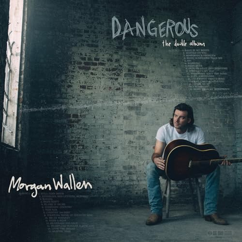 CINEMAFLIX Dangerous - Morgan Wallen - Album Cover POSTER - Measures 12 x 12 inches