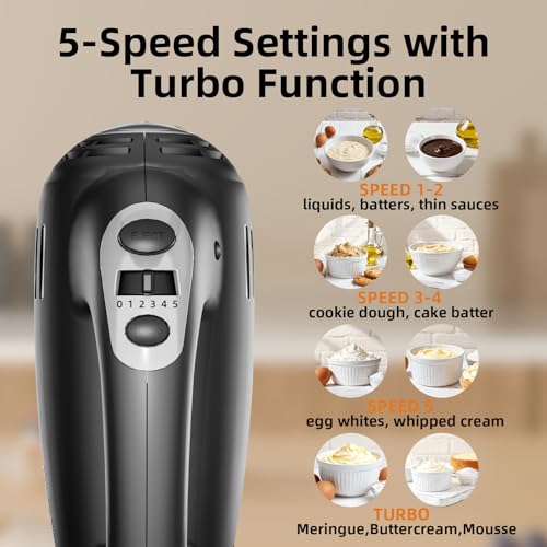 3.2QT 2-in-1 Stand Mixer, Electric Kitchen Mixer with Auto-Rotating Bowl & Tilt-Head - image 9