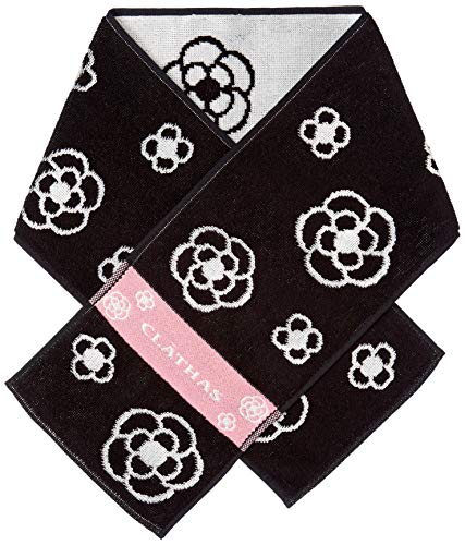 ［クレイサス］ レディース タオルマフラー 10201504 10201504C ブラック W15cmxH90cm