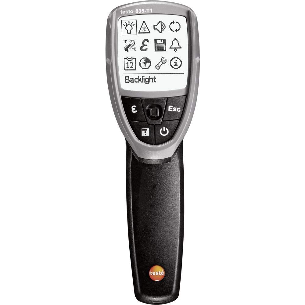 835-T1 Infrarot-Thermometer 50:1, bis +600°C, Celsius