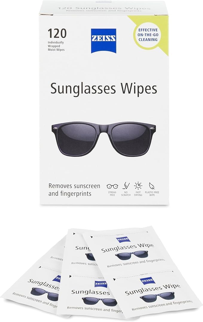 Pre Moistened Sunglasses Cleaning Wipes