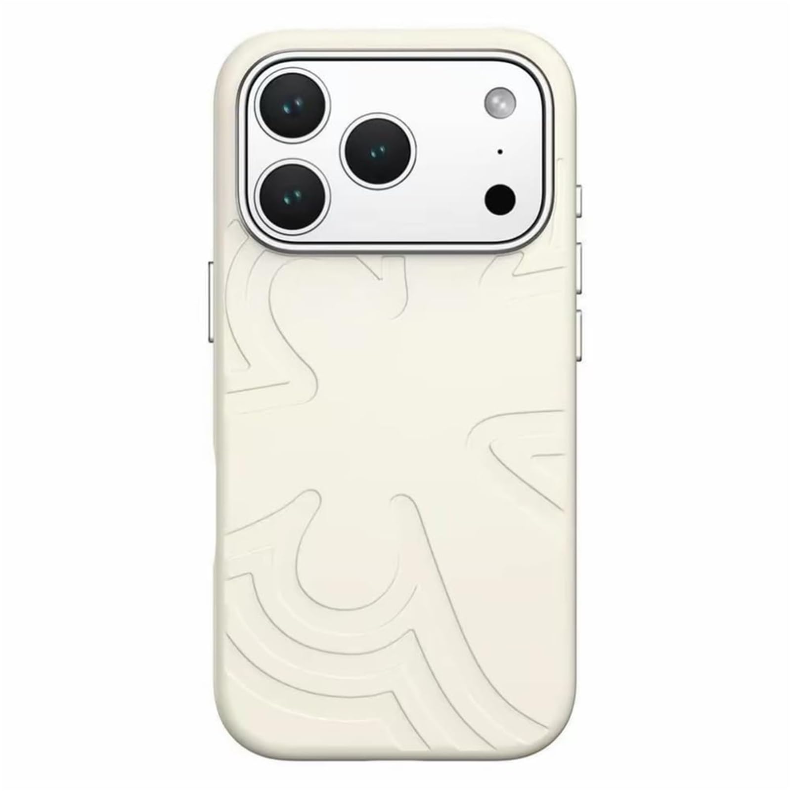 Coque silicone gel iPhone 17 Pro Max avec étui marron et protection objectif - 7