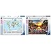 Ravensburger Puzzle, Puzzle 1000 Pezzi, Mappamondo Politico & Puzzle, Puzzle 1000 Pezzi, Biciclette Ad Amsterdam