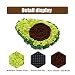 xyuayamz Schnüffelteppich Hund Futtermatte Schnüffeldecke Hundespielmatte - Hundematte Snuffle Pad in Avocado Faltbares Pet Sniffing Mat Trainingsmatte, für Haustier Hunde Katzen (Grün, 1 Stück)