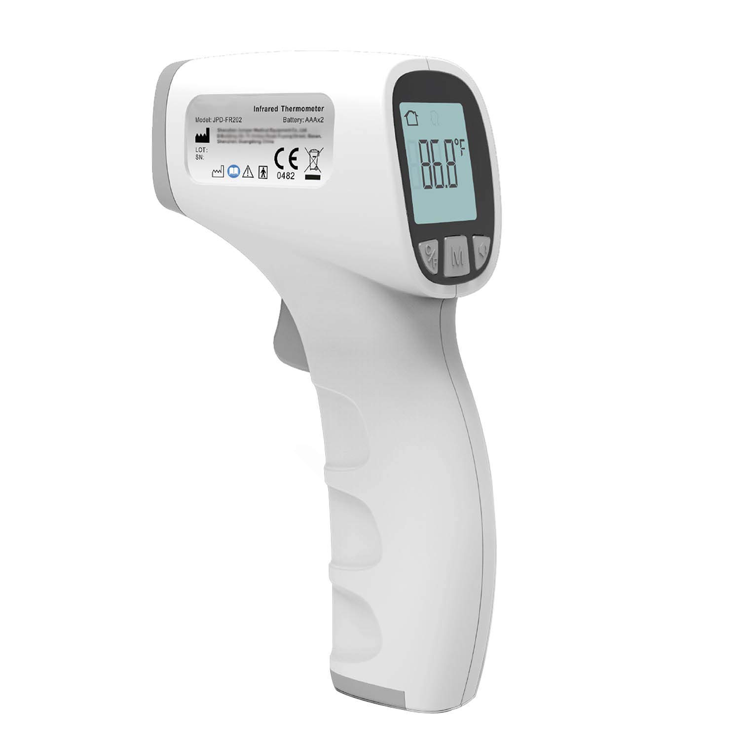 Ear and Forehead Thermometer,Annsky Digital Medical Infrared Thermometer for Baby Children and Adults,Fahrenheit and Celsius Convertible,CE Approved,2018 Release