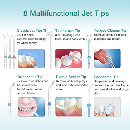 image for FFY Water Flosser for Teeth Cleaning,Dental Pick Flosser,Professional 