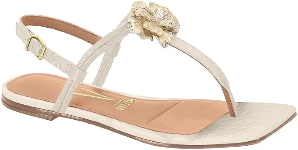 Sandalia Vizzano Rasteirinha Ref 6513.101.28738.35312 Branco 039