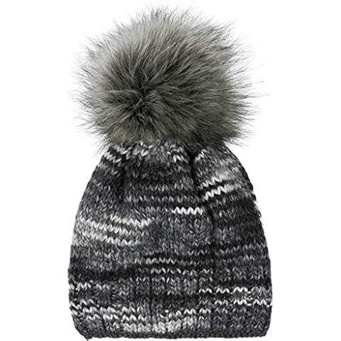styleBREAKER Gorro de Punto con Forro de Alpaca y Lana Cover