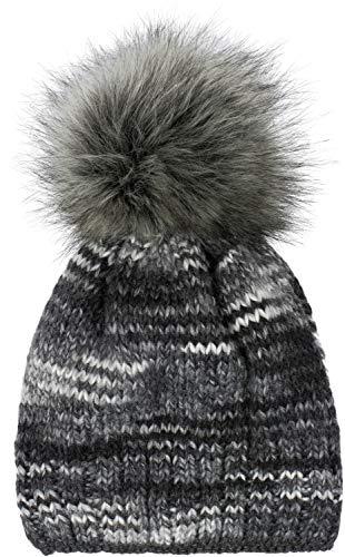 Bonnet d'hiver à pompon pour sorties au ski et balades en ville