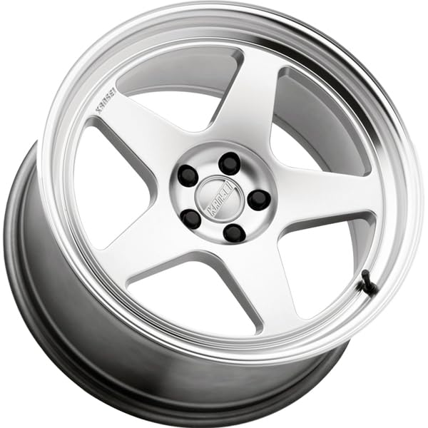Amazon.com: Kansei K12H KNP 17x9 5x120 +22mm Silver Wheel Rim 17