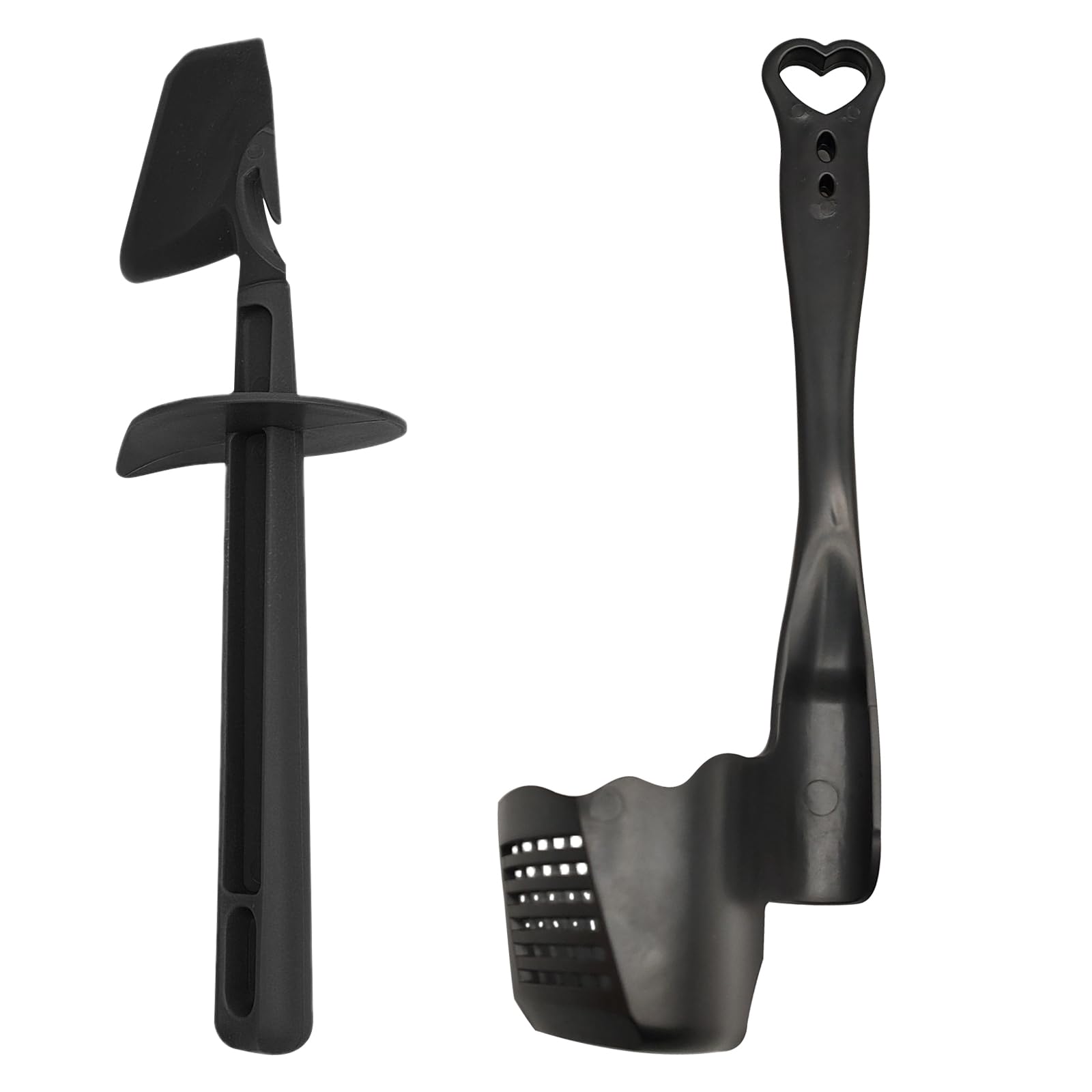 2 Stück Spatel Rotationsspatel, lebensmittelecht, Thermomix TM6 TM5 TM7 | Teigschaber für Vorwerk Küchenmaschine, Kochen & Backen