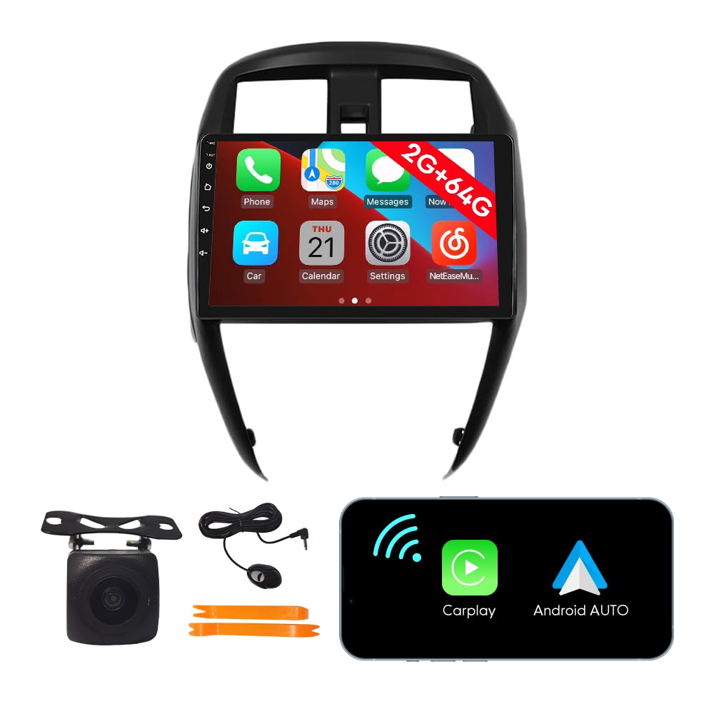 [2G 64G] Android Car Stereo FM Radio Carplay Android Auto 10