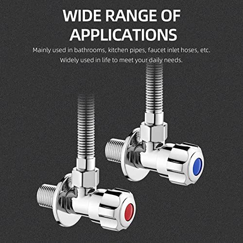 TAISHER 5PCS 304 Stainless Steel Water Hose Adapter 1/2