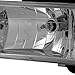 AKKON - For 94-98 Chevy C/K 1500/2500/3500 Tahoe Suburban Full Size C10 Chrome Headlights Driver+Passenger Headlamp